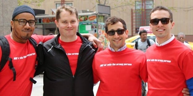 Beautiful people during the MS Walk